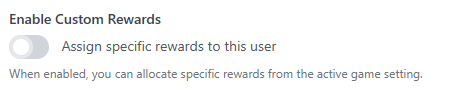 Enable Custom Rewards